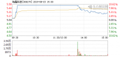 和晶科技8月23日快速上涨