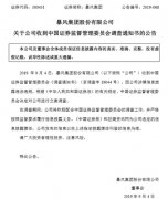 暴风集团再遇风暴！实控人被批捕后 公司又遭证监会立案调查 400亿市值跌剩