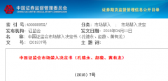 证监会正式公布行政处罚决定 赵薇夫妇被市场禁入5年