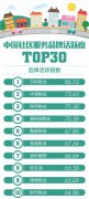 2017年10月中国社区服务品牌活跃度TOP30