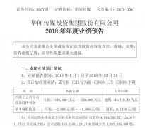 华闻传媒预计全年度亏损38亿至48亿元 曾踩雷草根投资