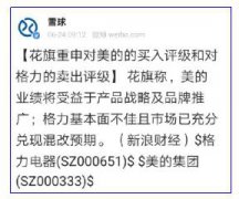 格力暴涨5个点！半年前内外投行掐架