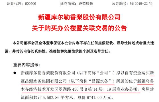 卖梨亏400万卖房赚1400万，香梨股份为保壳“冲业绩”