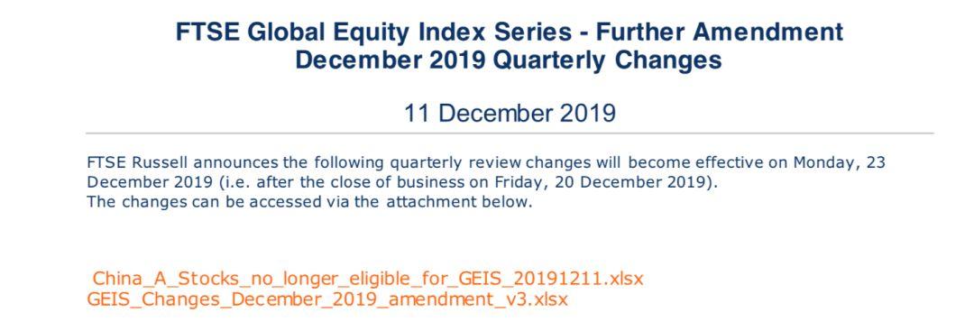 注意！富时罗素季度调整周五生效，7股新进，73股遭剔除，这份完整攻略请收好