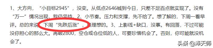 4.21晚评：说了今日要跌！“先跌后涨”的话，明日开始艳阳天？